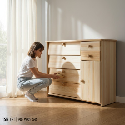 Schoenenkast van echt hout handgemaakte schoenenkast schoenenkast met laden