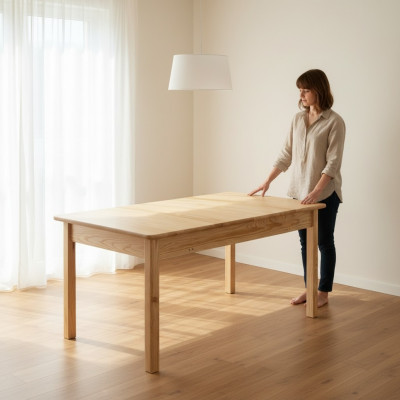 Eettafel Tafel Hout Eettafels Tafels Massieve Meubels Massiefhout Echt hout Massief Nieuw