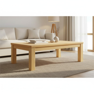 Salontafel Houten tafel Echt hout Salontafels Tafelblad Bijzettafel Tafel 120x60