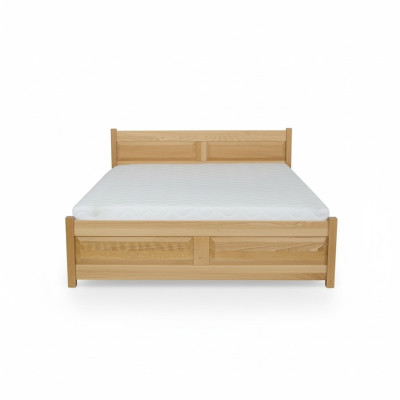 Bed Hout Massief Slaapkamer Bedden 100x200 cm Eenpersoonsbed Massiefmeubelen
