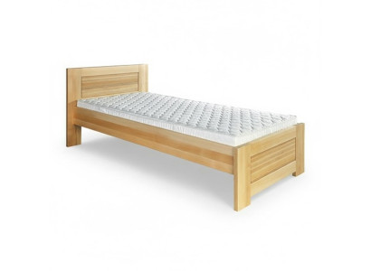 Houten bed Echt houten bed Slaapkamer Hotel 100x200 Stijl Massief meubilair Bedden