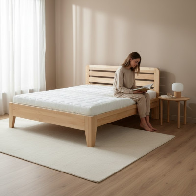 Massief houten bed 180x200 tweepersoons massief echt houten bed massief houten bed