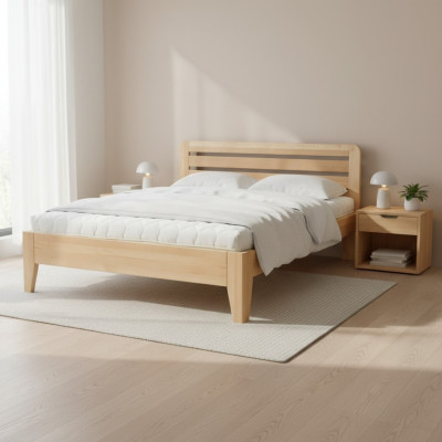 Massief houten bed 180x200 tweepersoons massief echt houten bed massief houten bed
