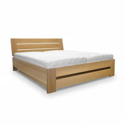 Houten bed Echt houten bed Bedden Slaapkamer Hotel Landhuis Stijl Massief meubilair