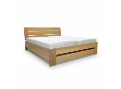 Houten bed Echt houten bed Bedden Slaapkamer Hotel Landhuis Stijl Massief meubilair