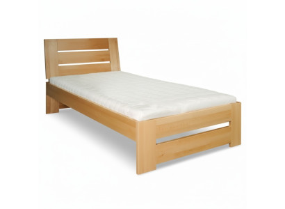 Houten bed Echt houten bed Bedden Hotel 100x200 Stijl Massief meubilair Slaapkamer