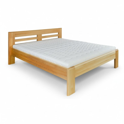 Bed houten bed echt hout bedden hotel 180x200 stijl massief meubels slaapkamer
