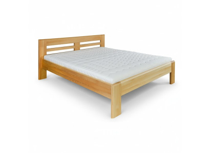 Bed houten bed echt hout bedden hotel 180x200 stijl massief meubels slaapkamer