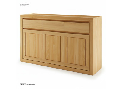 Moderne dressoir sideboard kledingkast houten dressoir handgemaakt massief hout