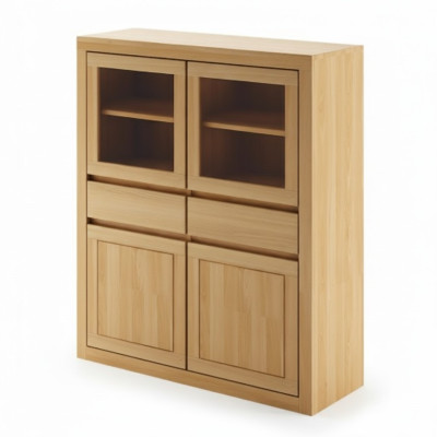 Houten dressoir woonkamer vitrine dressoir dressoir houten kasten nieuw