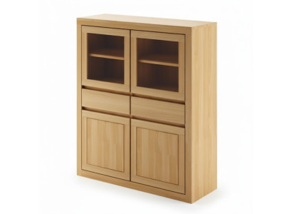 Houten dressoir woonkamer vitrine dressoir dressoir houten kasten nieuw