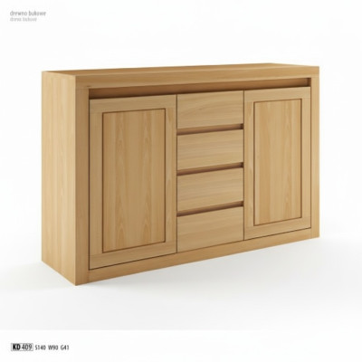 Ontwerper dressoir zijdelings laag plank kledingkast plank voor woonkamer massief hout