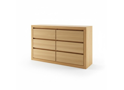 Houten ladekast handgemaakte massief houten slaapkamer ladekast nieuw