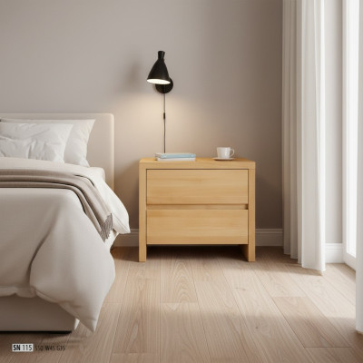 Ontwerp van massief houten nachtkastjes Echte houten massief houten console-tafels