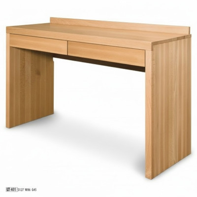 Schrijftafel Kaptafel Console tafel Tafel Echt hout Massief meubilair Make-up
