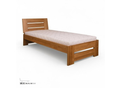 Echt houten bedden Houten bed Tweepersoonsbed 100x200 cm Nieuw Echt houten bed Gestoffeerd bed Nieuw