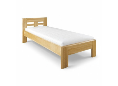 Echt houten bedden Houten tweepersoonsbed 100x200 cm Nieuw Echt houten bed Gestoffeerd bed