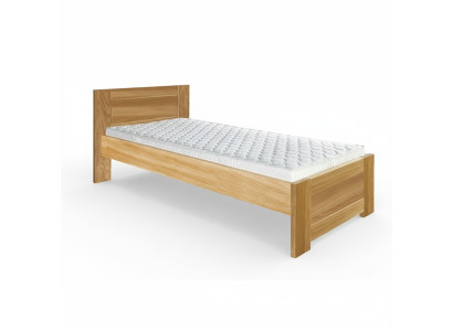 Bed Hout Massief Slaapkamer Bedden 100x200cm Eenpersoonsbed Massief meubelen Meubels