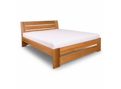 Slaapkamer houten bed Echt houten bed Bedden Hotel Landhuis stijl Massief meubilair