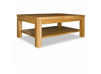 Houten salontafels van massief hout voor de woonkamer, 120x80cm massieve tafels