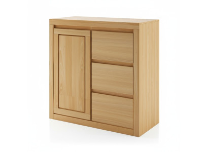 Ladenkast Ontwerp Lowboard Dressoir Dressoir Kast Echt Hout Buffet Laden