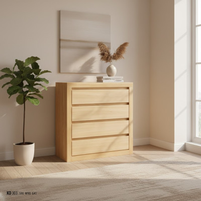 Kast Ontwerp Lowboard Sideboard Kabinet Echt Hout Buffet Ladenkastje Dressoir