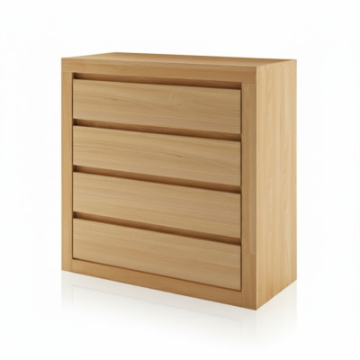 Kast Ontwerp Lowboard Sideboard Kabinet Echt Hout Buffet Ladenkastje Dressoir