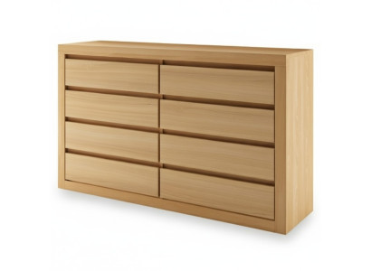 xxl Ladenkast Echt houten kast Eiken massief houten ladenkast Dressoir Nieuw