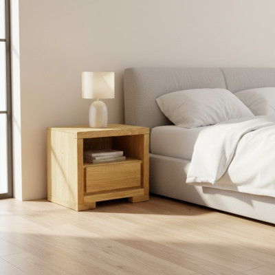 Ontwerp nachtkastje nachtkast dressoir massief hout meubels houten meubels handgemaakt