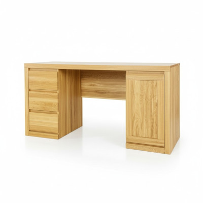 Schrijftafel Houten tafel Computertafel Massief houten bureau Bureau tafel Bureaumeubelen Tafels