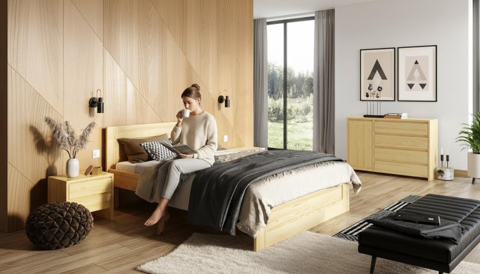 Kast kast Sideboard laden massief hout houten meubels dressoirs kasten nieuw