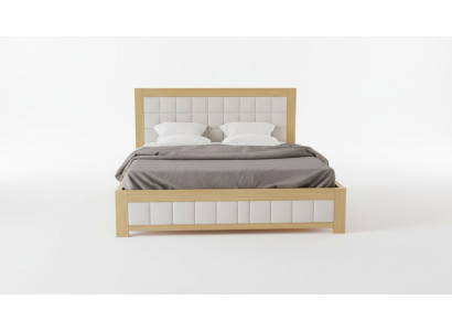 Slaapkamer 3-delig set Bed 2x Nachtkastje Console Bedden Dubbel Hotel Bekleding