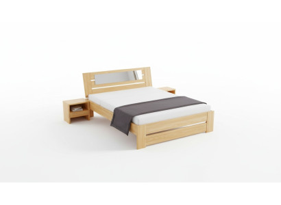 Houten bed Echt hout Bedden Slaapkamer Hotel 180x200 Stijl Massieve meubels