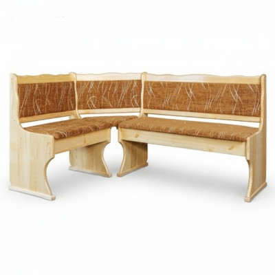 Hoekbank houten bank massieve banken keuken eetgedeelte hoekbank echt houten meubels nieuw