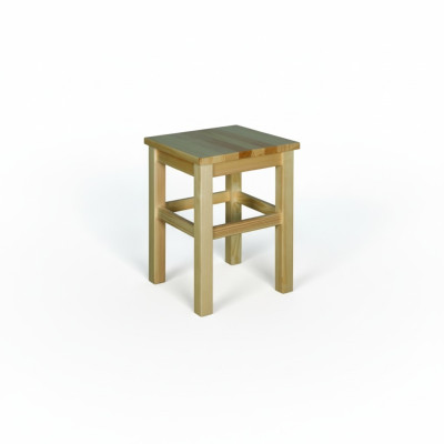 Massief houten krukje Zitkruk Echt hout Houten kruk Stoel Zitje Nieuw Bankje Nieuw