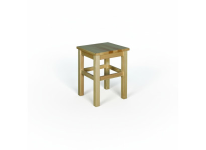 Massief houten krukje Zitkruk Echt hout Houten kruk Stoel Zitje Nieuw Bankje Nieuw