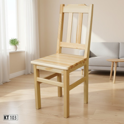Hocker Keukenstoel Houten stoel Zithocker Eetkamer hocker Beukenhout Massief Stoel