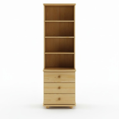 Massieve vitrine Echt handwerk Massief houten kast Houten kasten Vitrinekast