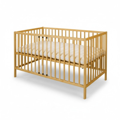 Babybed kinderbed 120x60 massief houten meubels Houten meubels Handgemaakt.