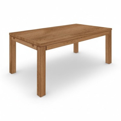 Tafel Hout 160x90cm Echt eetkamer meubilair Tafels Massieve houten meubelen Eettafels Nieuw