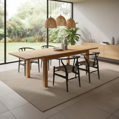 Eettafel Massief Houten Tafel Echt Hout Tafels Eetkamer Massief 120x80cm Keuken Eiken.