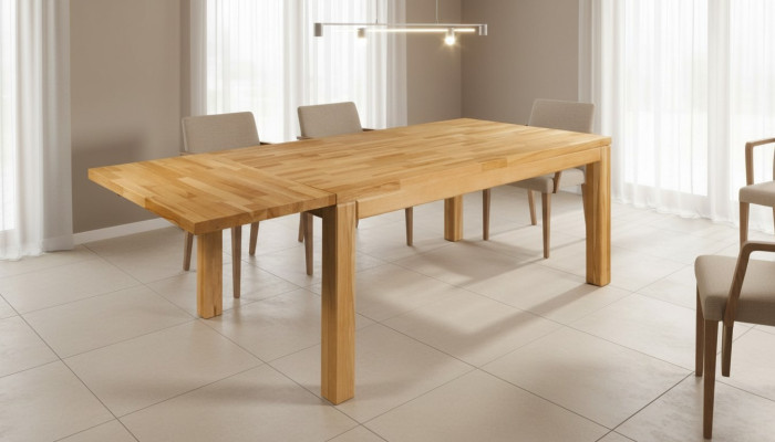 Eetkamer-woonkamertafel Massief houten tafel Eettafel Houten tafel Vergadertafel Nieuw