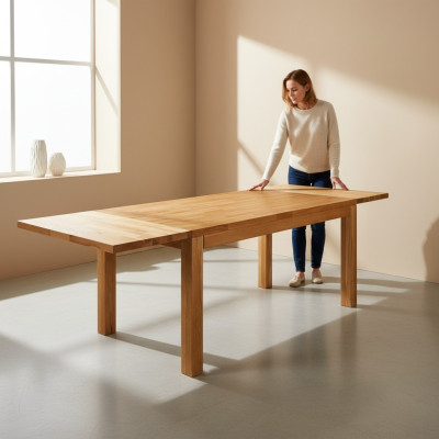 Houten tafel Massief houten tafels Eettafel Vergadertafels 160x90cm Eikenhout