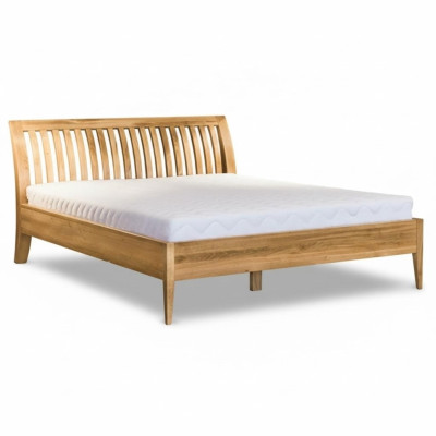 Massief houten tweepersoonsbedden beuken slaapkamermeubels hout 140x200cm nieuw