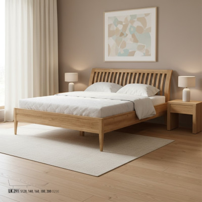 Massief houten bed van echt hout massief houten bed 120x200 eenpersoonsbedsenior bed handgemaakt.