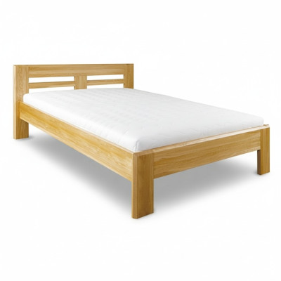 Houten bed slaapkamer Echt houten bed Bedden Hotel 200x200 Stijl Massief meubilair