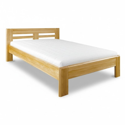 Bedden Houten bed Echt houten bed Hotel Design Stijl Massief 160x200 Slaapkamer