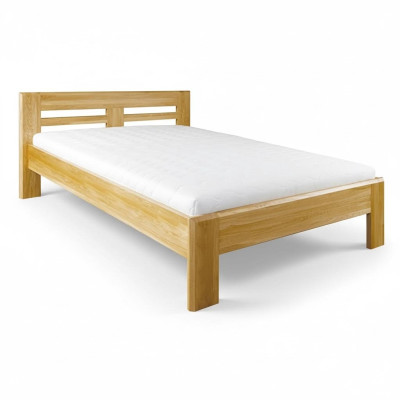 Bedden Houten bed Echt houten bed Hotel design stijl Massief 140x200 Slaapkamer