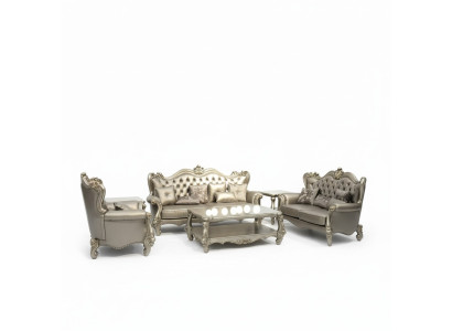 Bankstel 3+2+1 zitter set Designbanken Gestoffeerde banken Leren banken