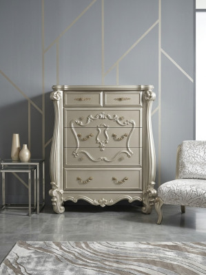 Klassieke barok antieke stijl dressoir bijzettafel ladenkasten echt hout